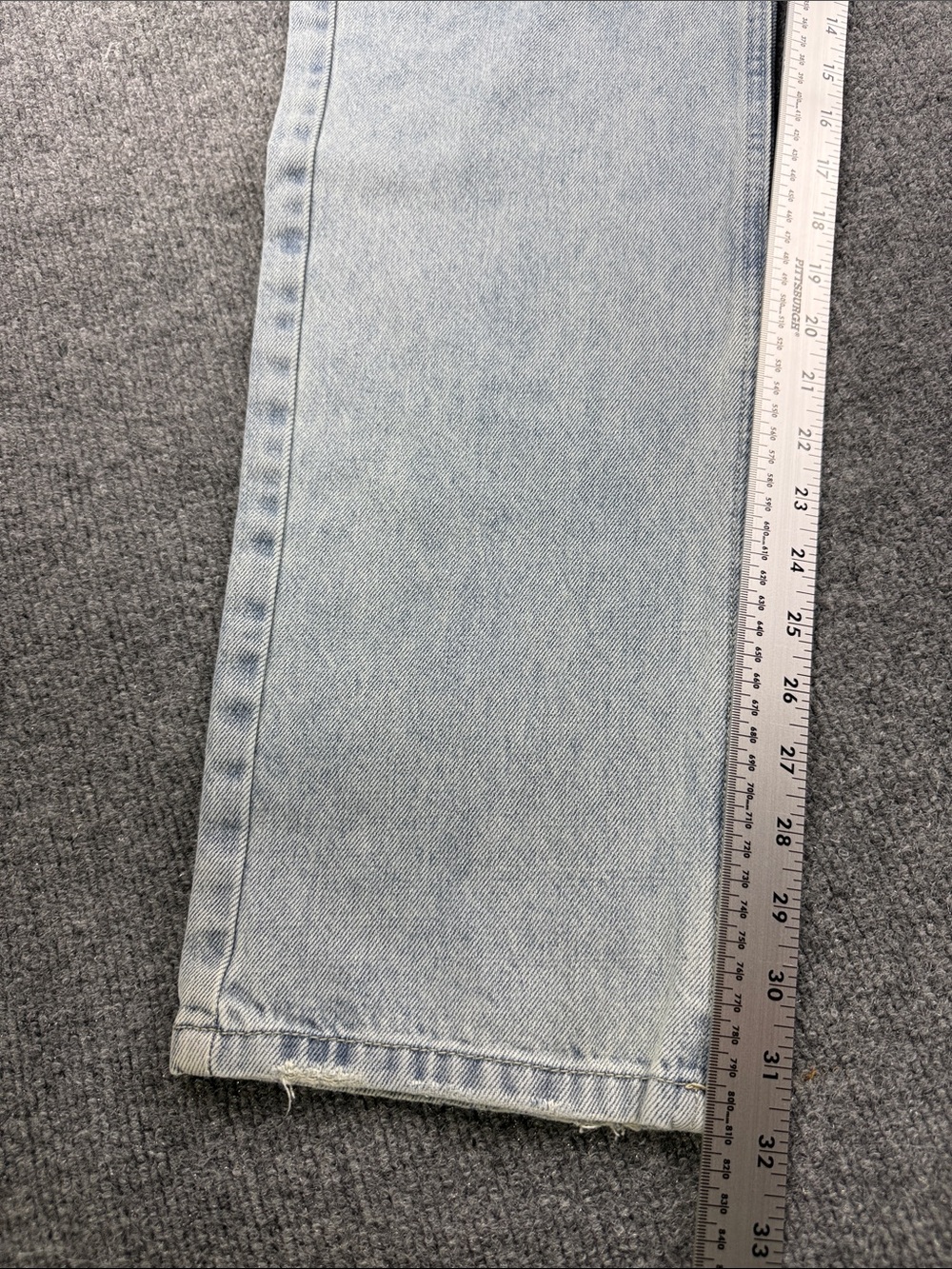 Japanese Levi's 501 Light Blue Jeans, Size 30x32 - Picture 12 of 14